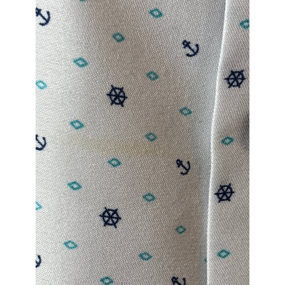 Classic White Polka Dot Button Down Shirt - Picture 4 of 5